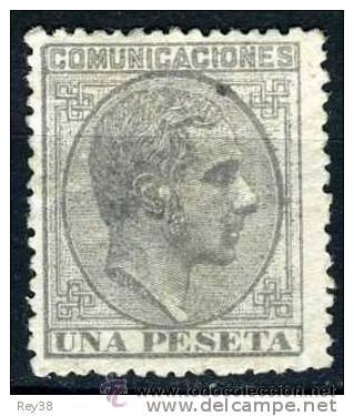 Sellos: ALFONSO XII, 1878, 1 PTA* - Foto 1