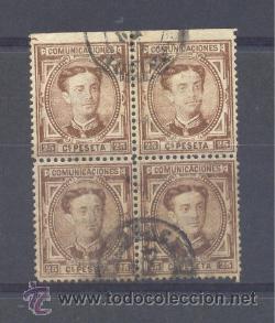 Sellos: EDIFIL 177 USADO &rdquo;ALFONSO XII&rdquo; - Foto 1