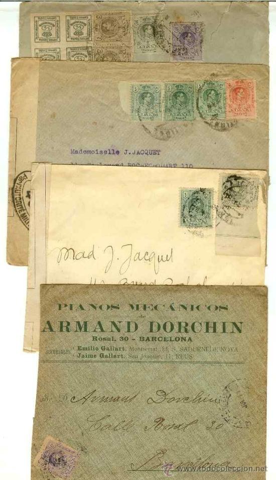 Sellos: LOTE DE CARTAS ESPA&Ntilde;A - Foto 1