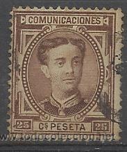 Sellos: PRIMER CENTENARIO N&ordm; 173 MATASELLADO - Foto 1