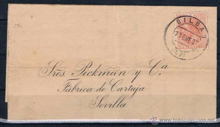 Sellos: 1887.- BILBAO A SEVILLA - Foto 1