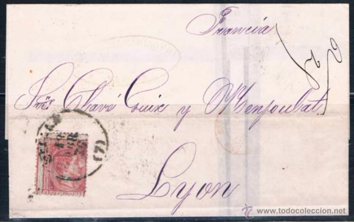 Sellos: 1876.- SEVILLA A LYON - Foto 1