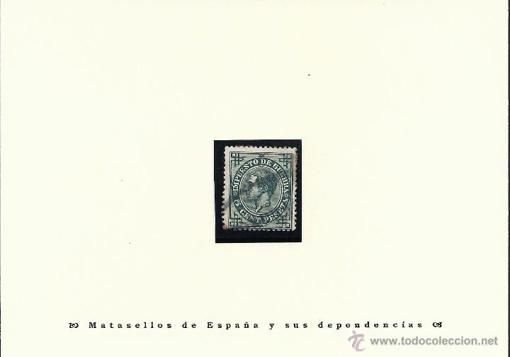 Sellos: &ordm;183 5 c&eacute;ntimos verde - Foto 1
