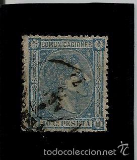 Sellos: ALLFONSO XII  - EDIFIL 164 - 1875 - Foto 1