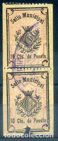 Sellos: fiscal municipal olot pareja horizontal - Foto 1