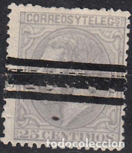 Sellos: EDIFIL 204 BARRADO. - Foto 1