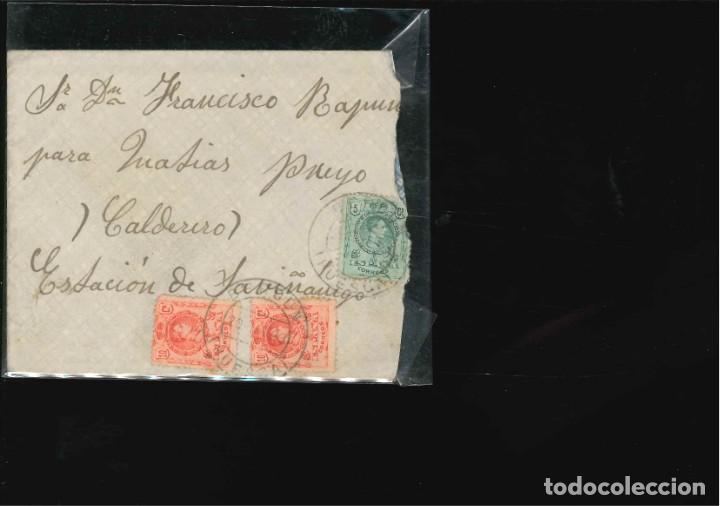 Sellos: sobre alfonso XIII - Foto 1