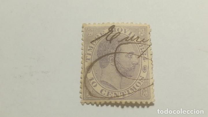 Sellos: Timbre Movil 1884. 10 c&eacute;ntimos - Foto 1