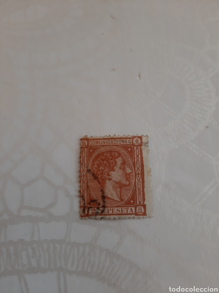 Sellos: 1875 Alfonso XII 2.c comunicaciones - Foto 1