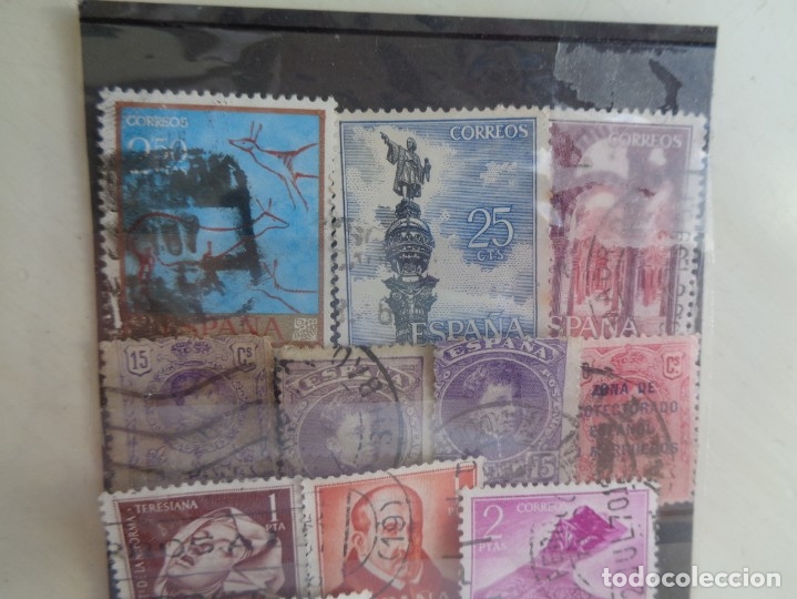 Sellos: LOTE DE SELLOS VARIADOS DE ESPA&Ntilde;A - Foto 2