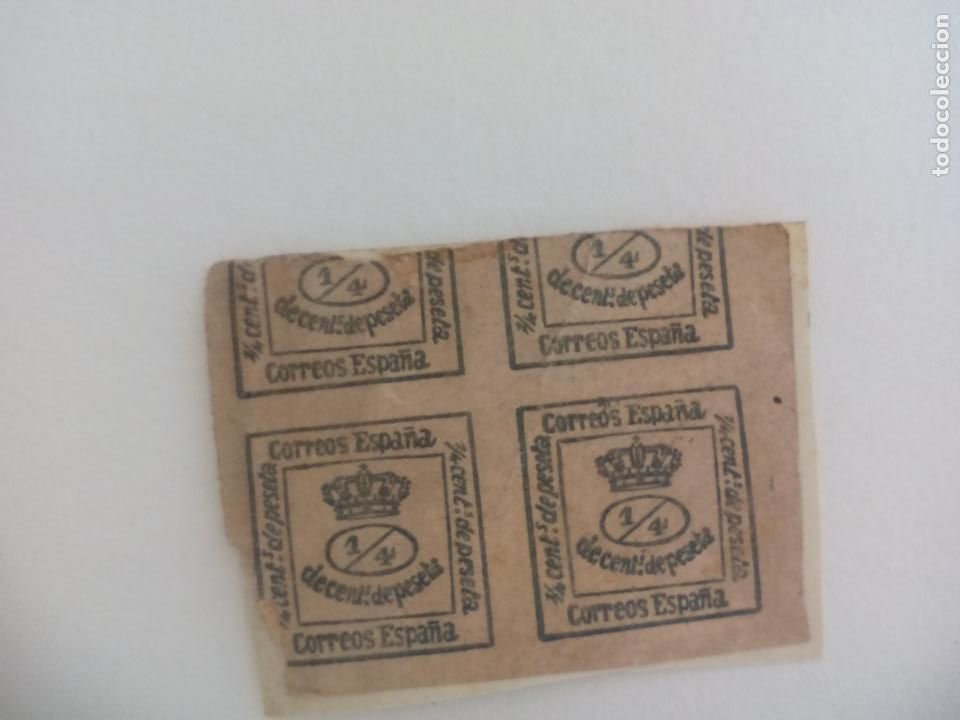 Sellos: SELLOS DE 1/4 DE C&Eacute;NTIMO DE PESETA - Foto 1