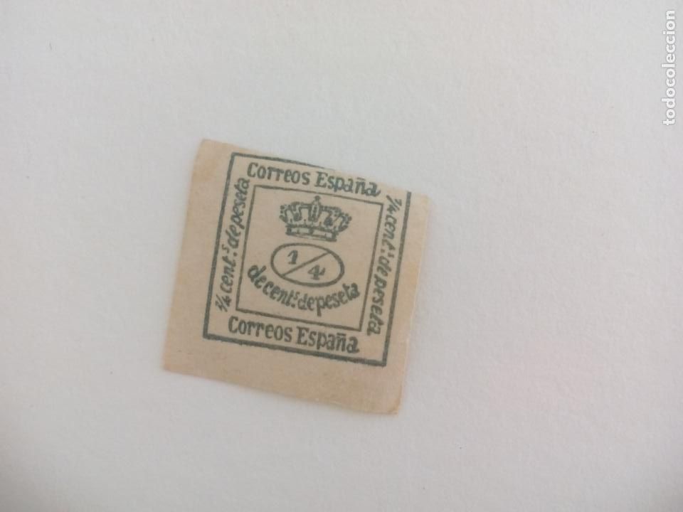Sellos: SELLO DE 1/4 DE C&Eacute;NTIMO DE PESETA - Foto 1