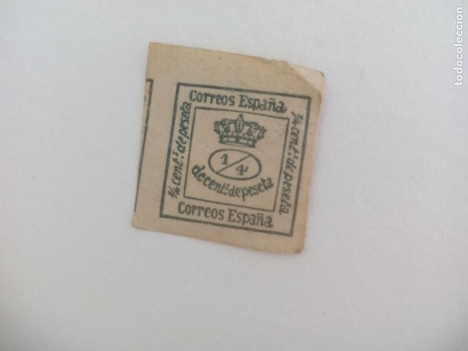 Sellos: SELLO DE 1/4 DE C&Eacute;NTIMO DE PESETA - Foto 1