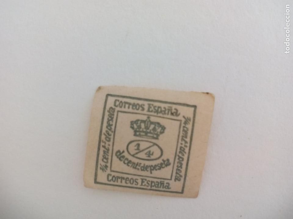 Sellos: SELLO DE 1/4 DE C&Eacute;NTIMO DE PESETA - Foto 1