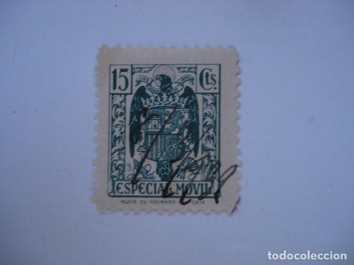 Sellos: TIMBRE ESPECIAL MOVIL 15 CENTIMOS - Foto 1