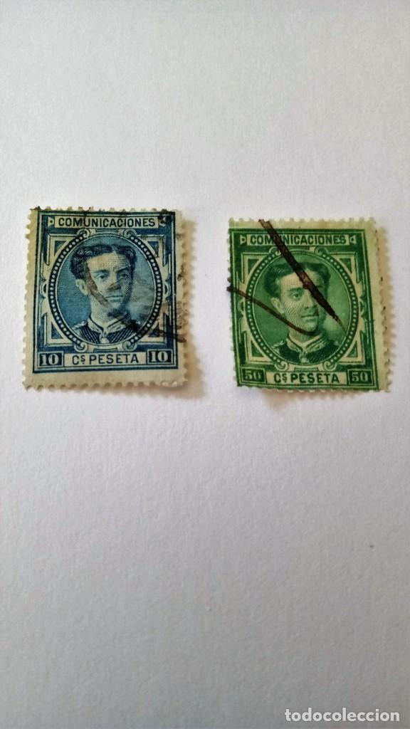 Sellos: Sello Alfonso XII - Foto 1