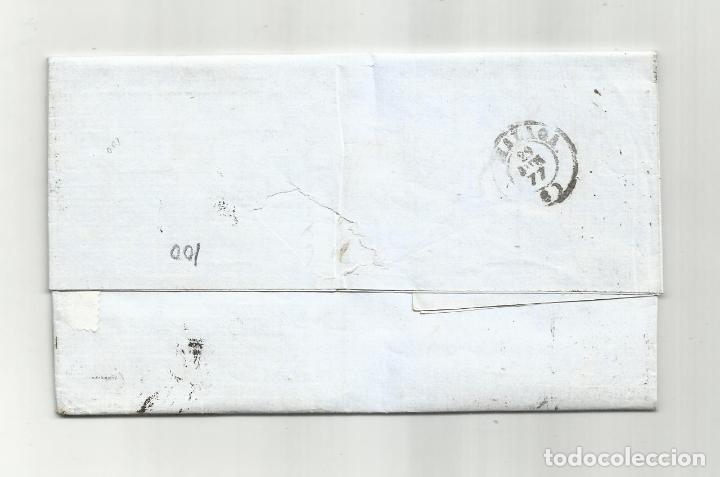 Sellos: circulada y escrita 1877 de barcelona a malaga - Foto 3