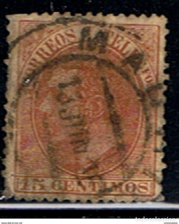 Sellos: ESPA&Ntilde;A // EDIFIL 210 // 1882 ... USADO - Foto 1