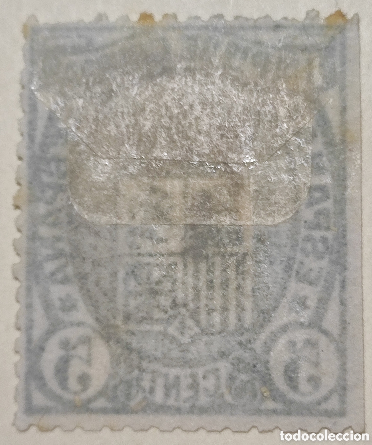 Sellos: Espa&ntilde;a 5 c&eacute;ntimos 1875 - Foto 2