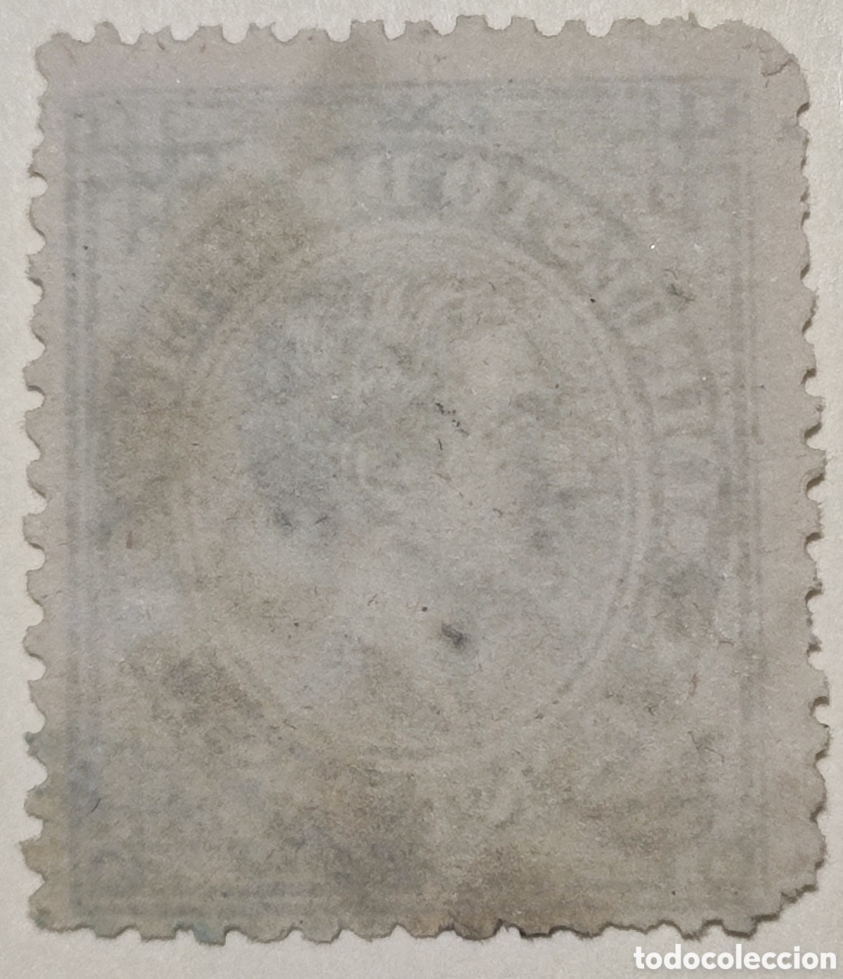 Sellos: Espa&ntilde;a 5 c&eacute;ntimos 1876 - Foto 2
