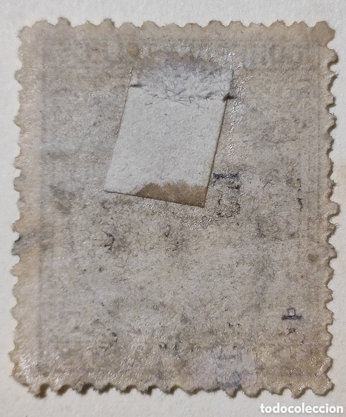 Sellos: Espa&ntilde;a 2 c&eacute;ntimos 1879 - Foto 2