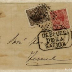 Francobolli: FA1550. HISTORIA POSTAL. 1879, PIEZA POSTAL CIRCULADA DE MADRID A TERUEL