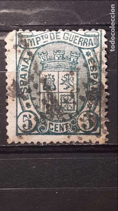 Sellos: ESPA&Ntilde;A. A&ntilde;o 1875 &deg; . Edifil.- 154 - Foto 1