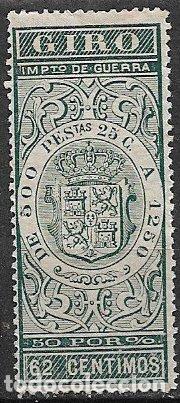 Sellos: Fiscales, 1876 Giro, Efectos de Comercio, Alemany n&ordm; 93 ** - Foto 1