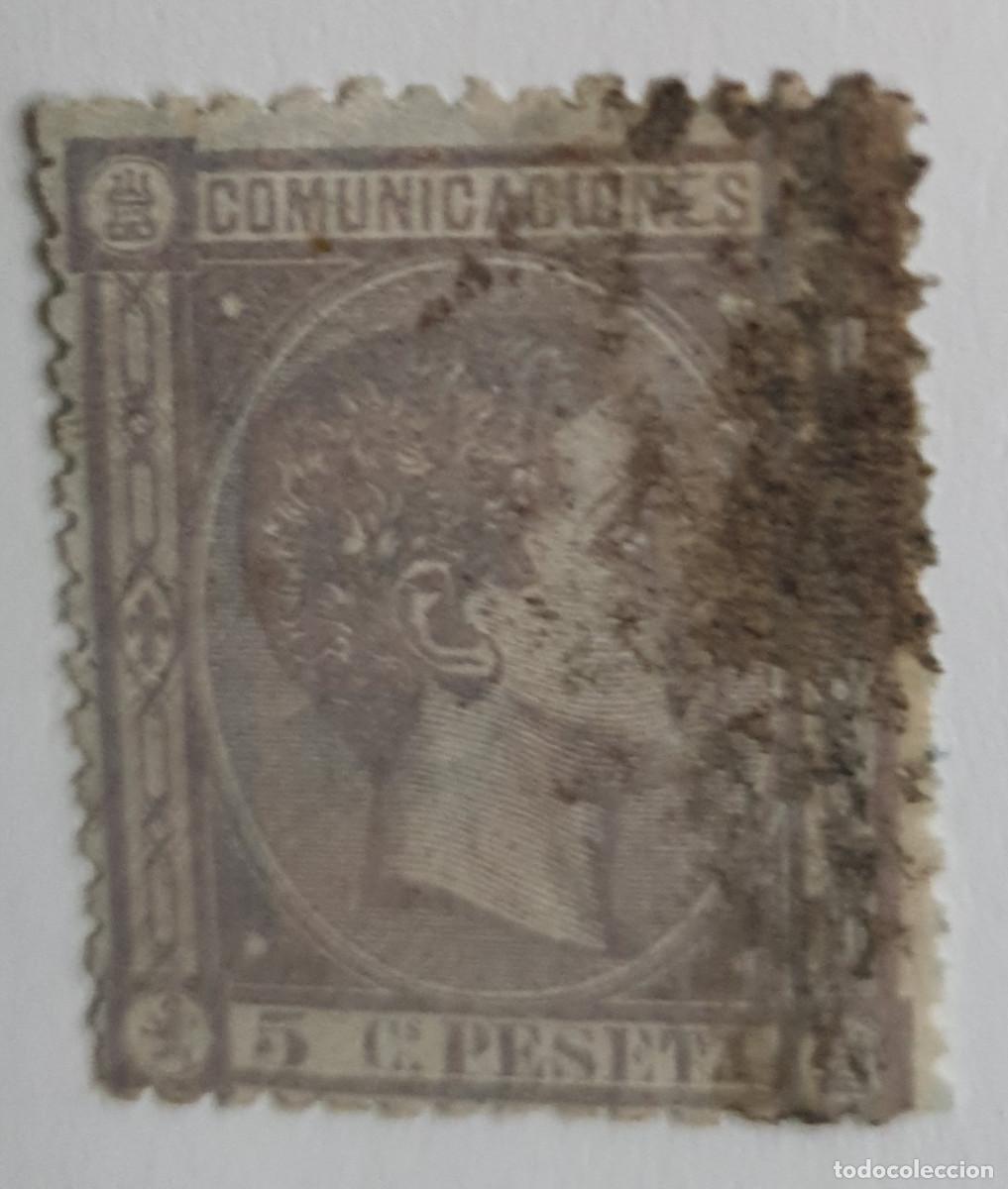 Sellos: ESPA&Ntilde;A 1875 EDIFIL 163 Y 164 - Foto 2