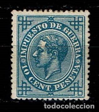 Sellos: ESPA&Ntilde;A 1876 - EDIFIL 184 - Foto 1