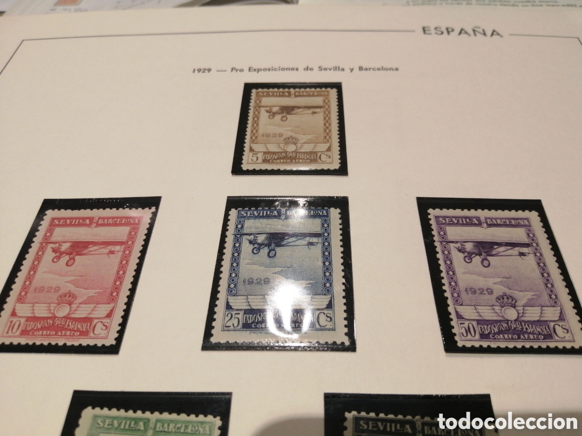 Sellos: PRO EXPOSICION DE SEVILLA Y BARCELONA - Foto 1