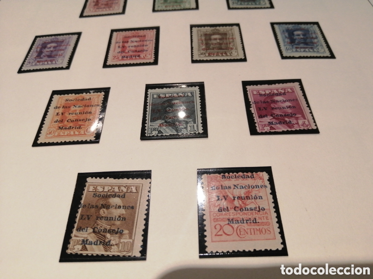 Sellos: SOCIEDAD DE NACIONRS LV. - Foto 2