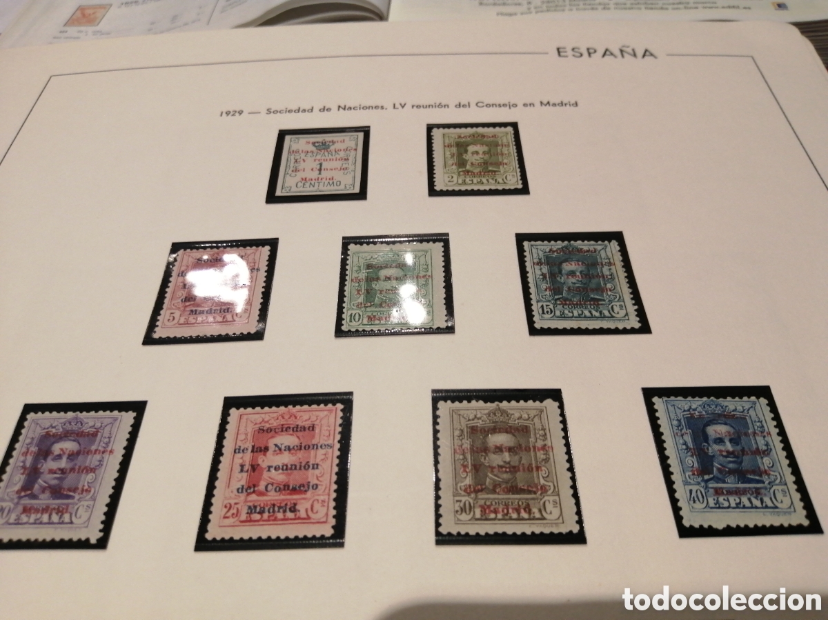 Sellos: SOCIEDAD DE NACIONRS LV. - Foto 1