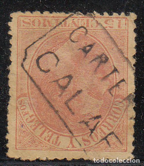 Sellos: EDIFIL N&ordm; 210-BARCELONA-CALAF- - Foto 1