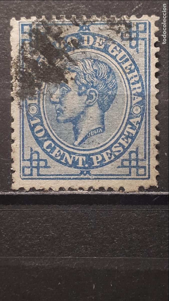 Sellos: ESPA&Ntilde;A. A&Ntilde;O 1876. &deg;. EDIFIL 184. - Foto 1