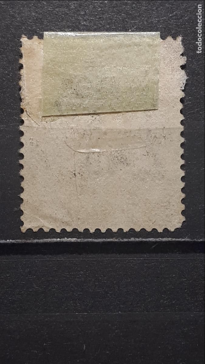 Sellos: ESPA&Ntilde;A. A&Ntilde;O 1876. (*)/*. EDIFIL 174 - Foto 2