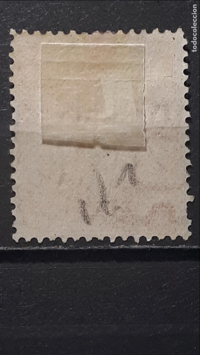 Sellos: ESPA&Ntilde;A. A&Ntilde;O 1876.(*)/*. EDIFIL 182 - Foto 2