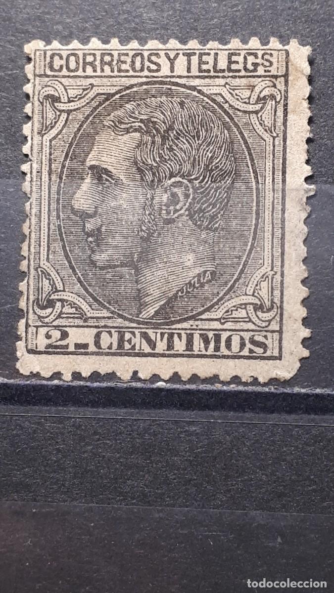 Sellos: ESPA&Ntilde;A. A&Ntilde;O 1879. *. Edifil 200 - Foto 1