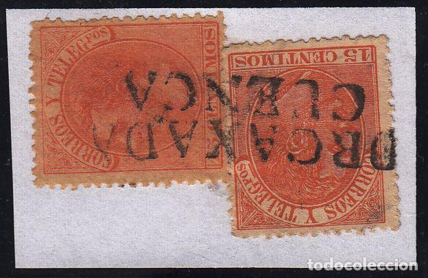 Sellos: EDIFIL N&ordm; 210-CARTERIA DE CUENCA-ORCAXADA- - Foto 1
