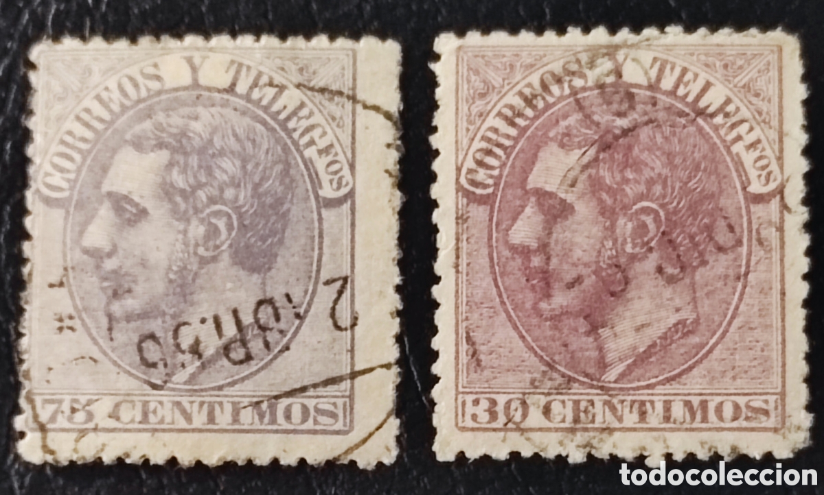 Sellos: Espa&ntilde;a. 1879. Alfonso XII - Foto 1