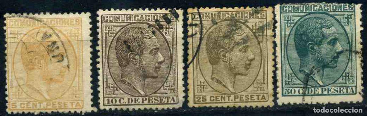 Sellos: Espa&ntilde;a 1878 (serie corta) - Foto 1