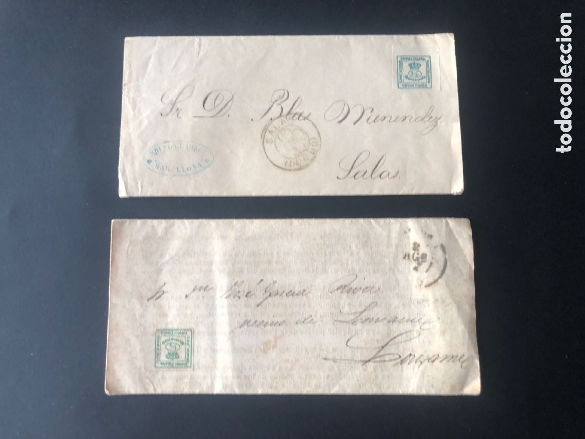 Sellos: Lote cartas comerciales - Foto 1