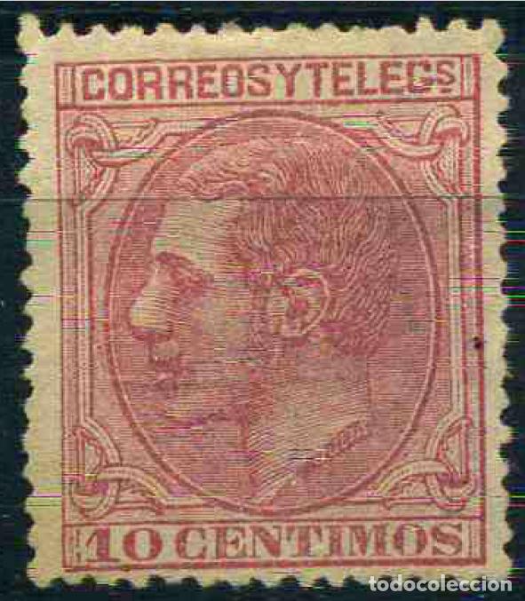 Sellos: Espa&ntilde;a 1879 Edifil 202* - Foto 1