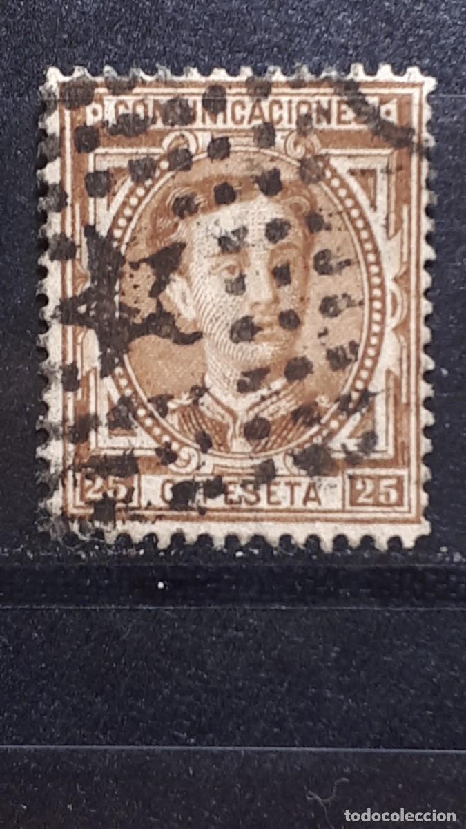 Sellos: ESPA&Ntilde;A. A&Ntilde;O 1876. &deg;. EDIFIL 177 - Foto 1