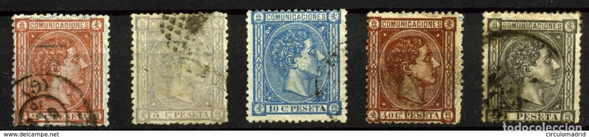 Sellos: Espa&ntilde;a n&ordm; 162/4, 167, 169 - Foto 1