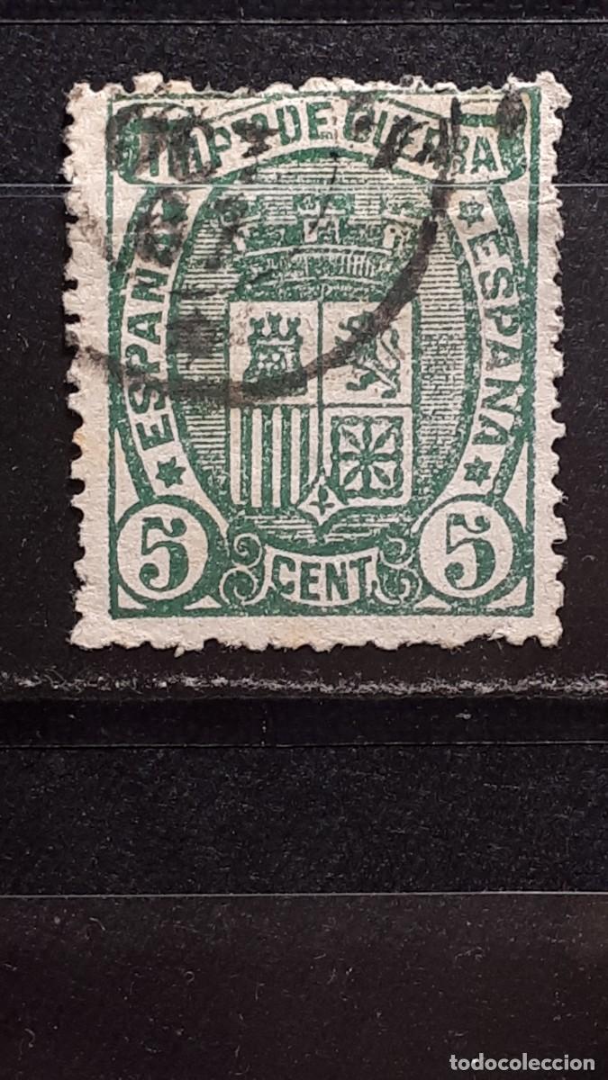 Sellos: ESPA&Ntilde;A. A&Ntilde;O 1875. &deg;. EDIFIL 154 - Foto 1