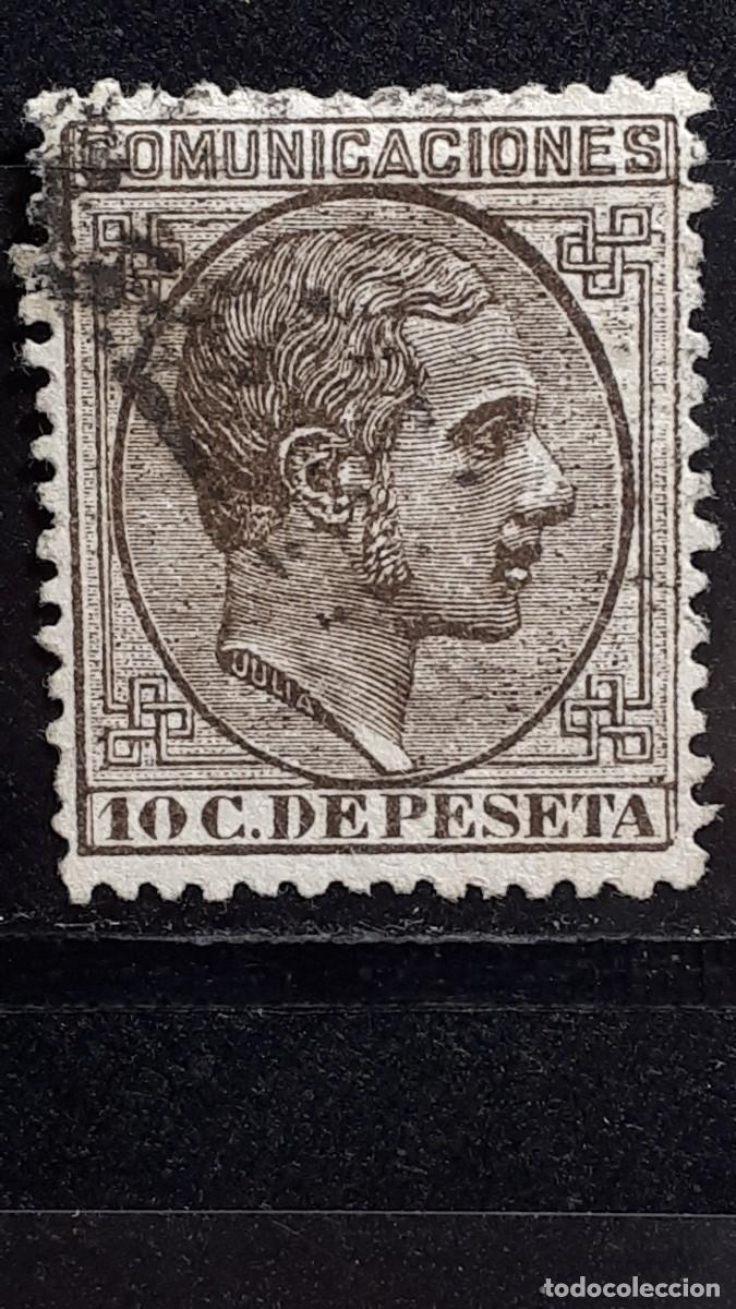 Sellos: ESPA&Ntilde;A. A&Ntilde;O 1878. &deg;. EDIFIL 192. - Foto 1