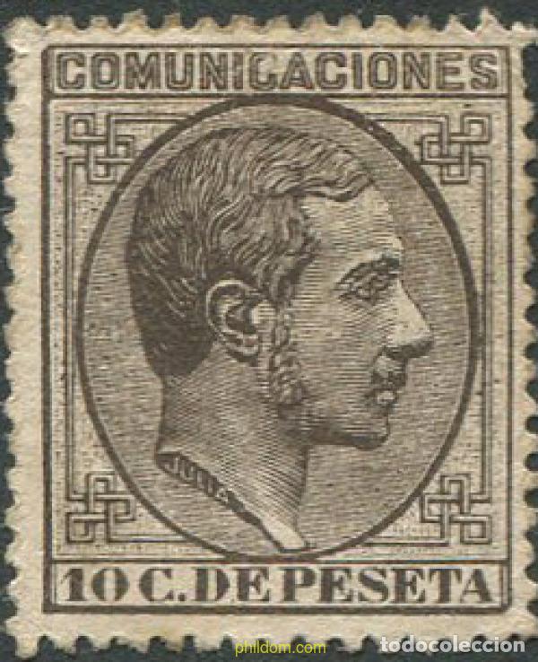 Sellos: 699204 HINGED ESPA&Ntilde;A 1878 ALFONSO XII