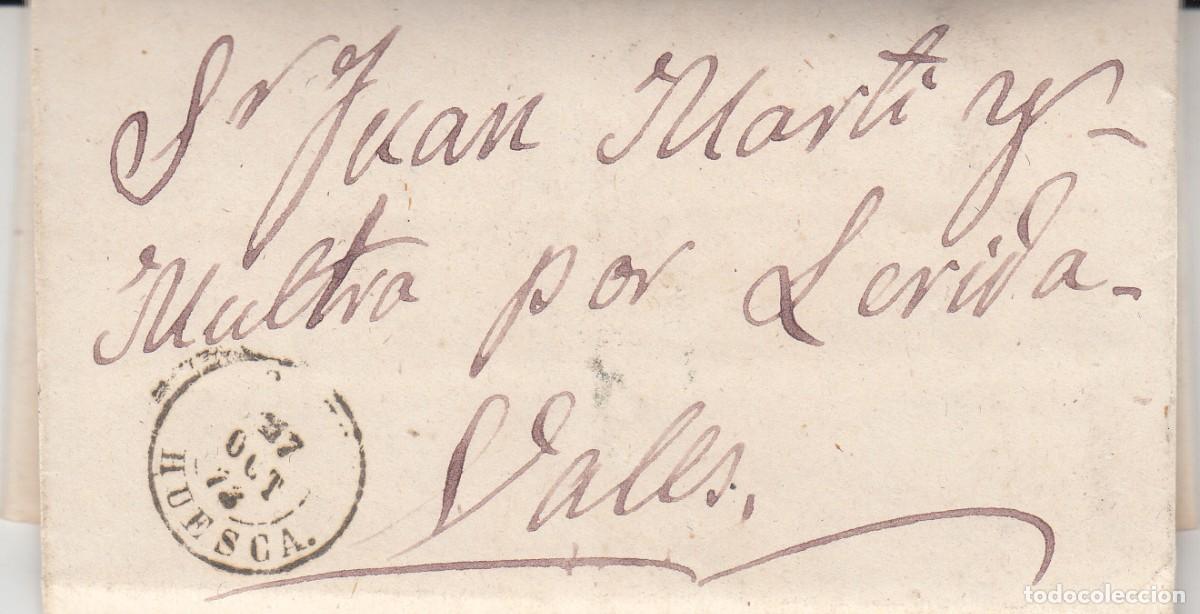 Sellos: 1875 - CARTA DE VICENTE TURMO EN GRAUS DESTINO VALLS
