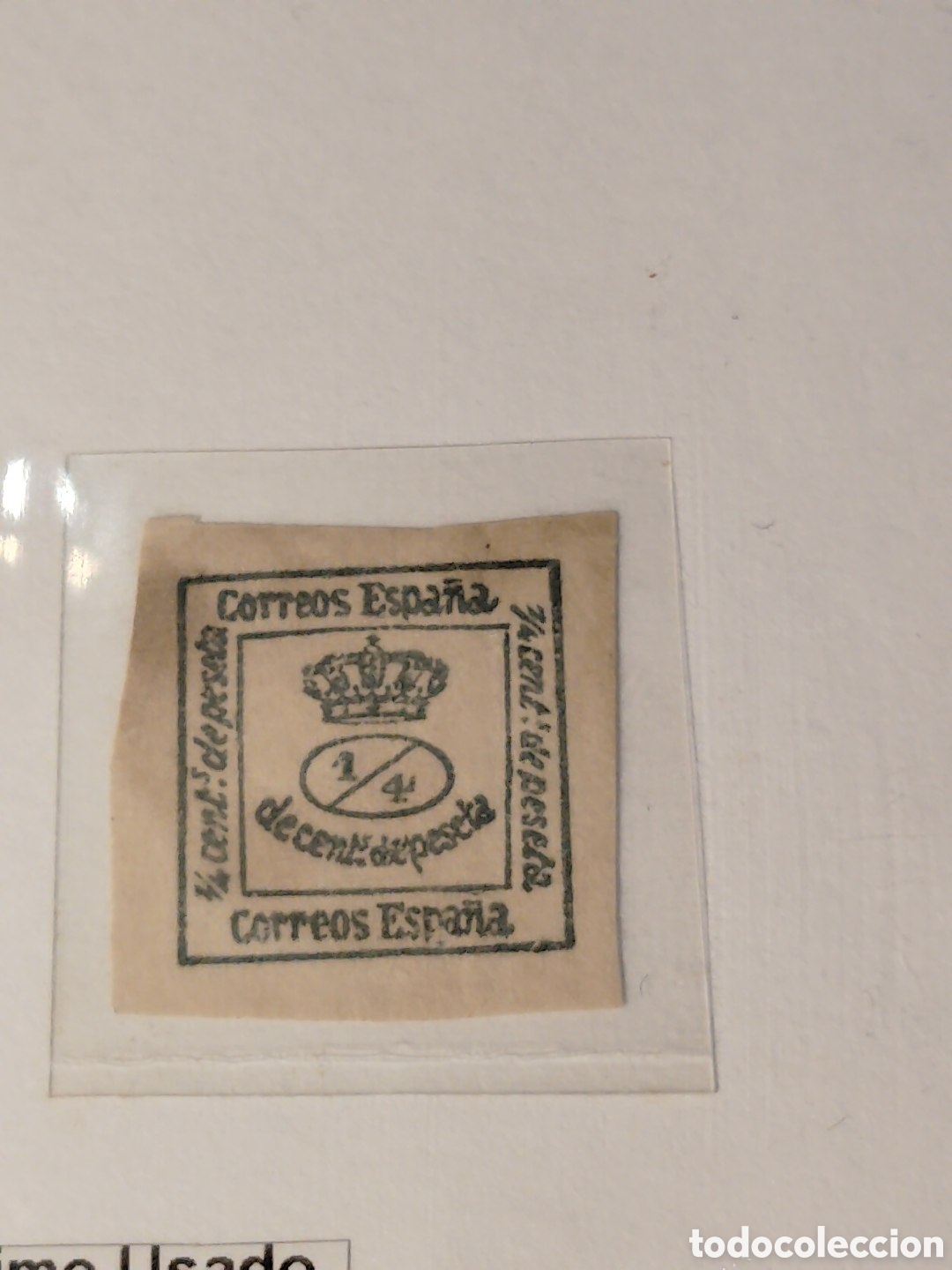 Sellos: Edifil 173, B. Verde gris&aacute;ceo. Alfonso XII. 1876. Corona real